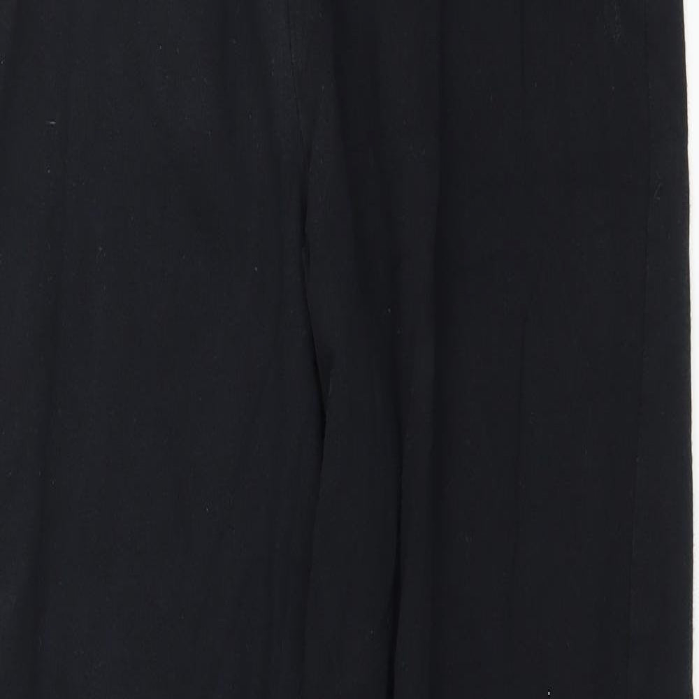 Primark Womens Black  Jersey Jogger Trousers Size S L26 in