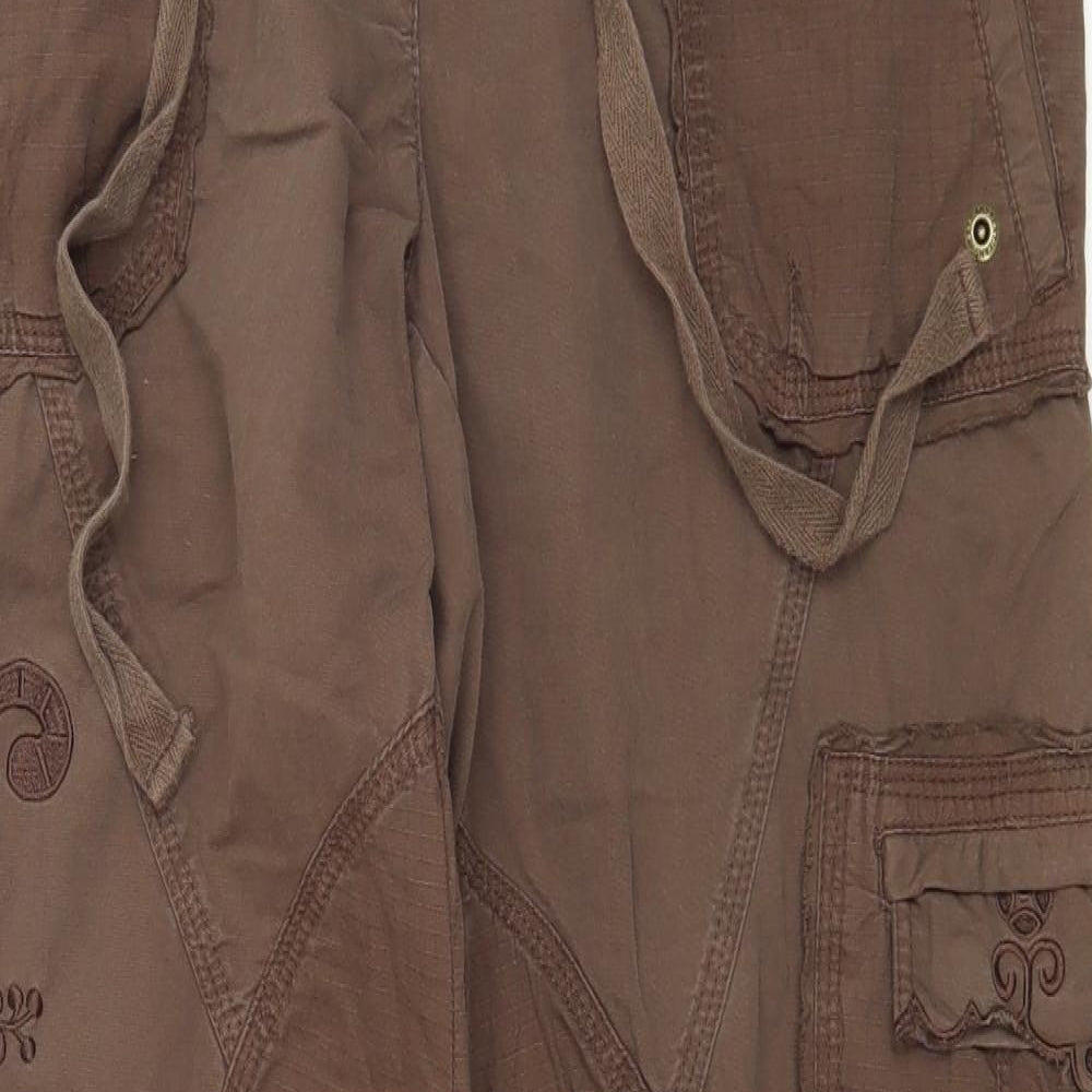 NEXT Womens Brown   Trousers  Size 12 L28 in