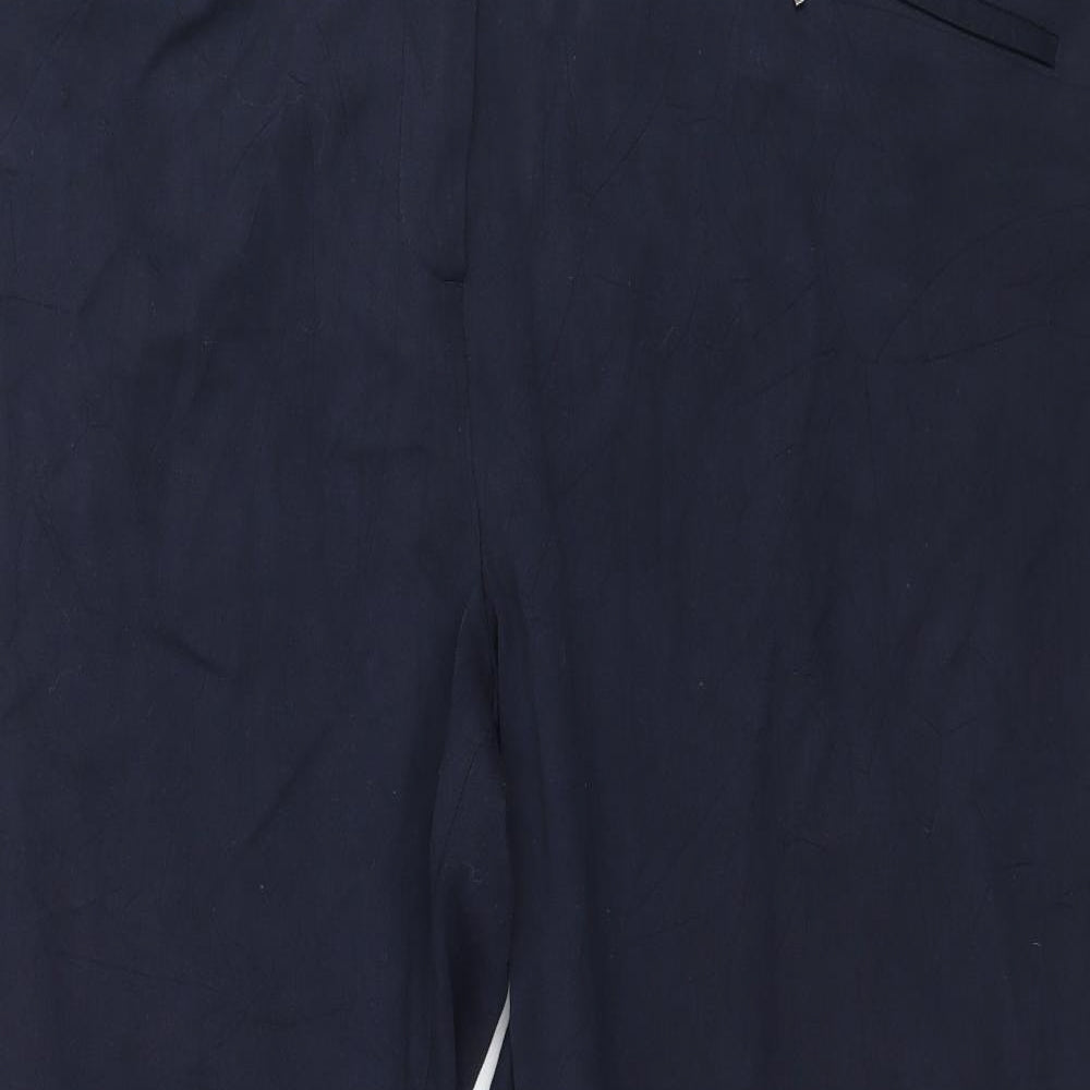 Marks and Spencer Womens Blue   Trousers  Size 20 L28 in
