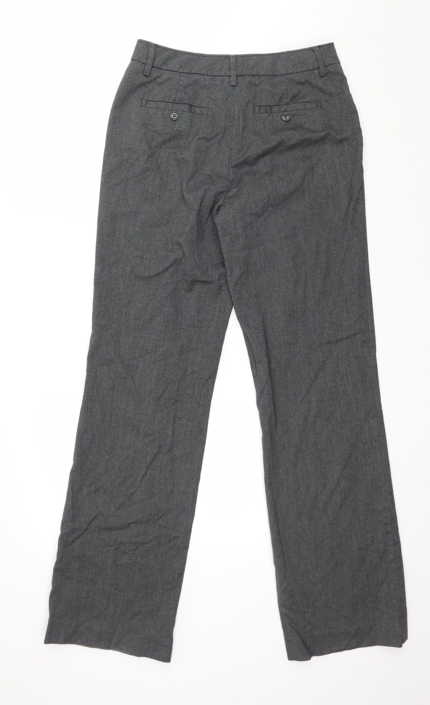 Olsen Womens Grey   Trousers  Size 10 L32 in