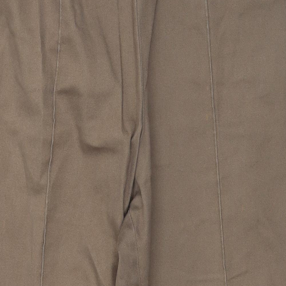 Marks and Spencer Womens Brown   Trousers  Size 12 L25 in