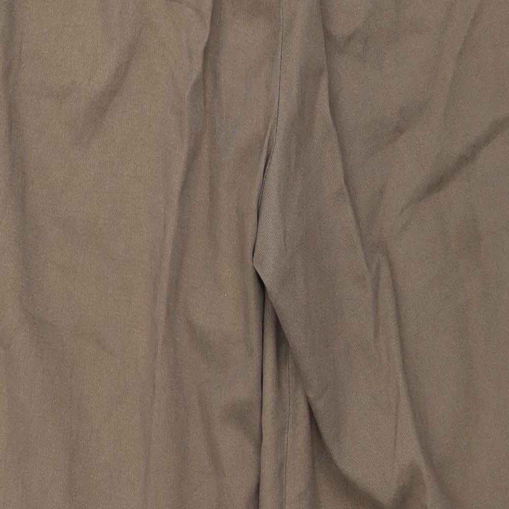 Marks and Spencer Womens Brown   Trousers  Size 12 L25 in
