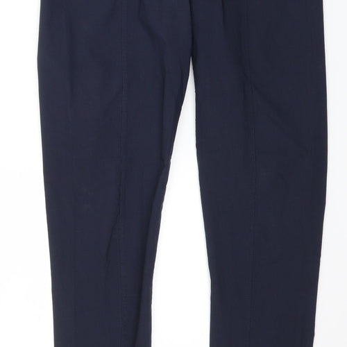 Tezenis Womens Blue  Jersey Capri Leggings Size 28 in L30 in