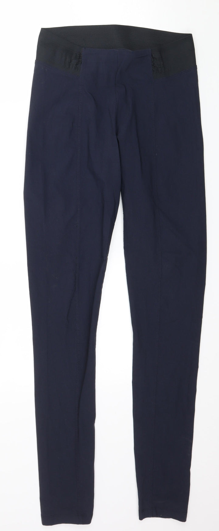 Tezenis Womens Blue Jersey Capri Leggings Size 28 in L30 in