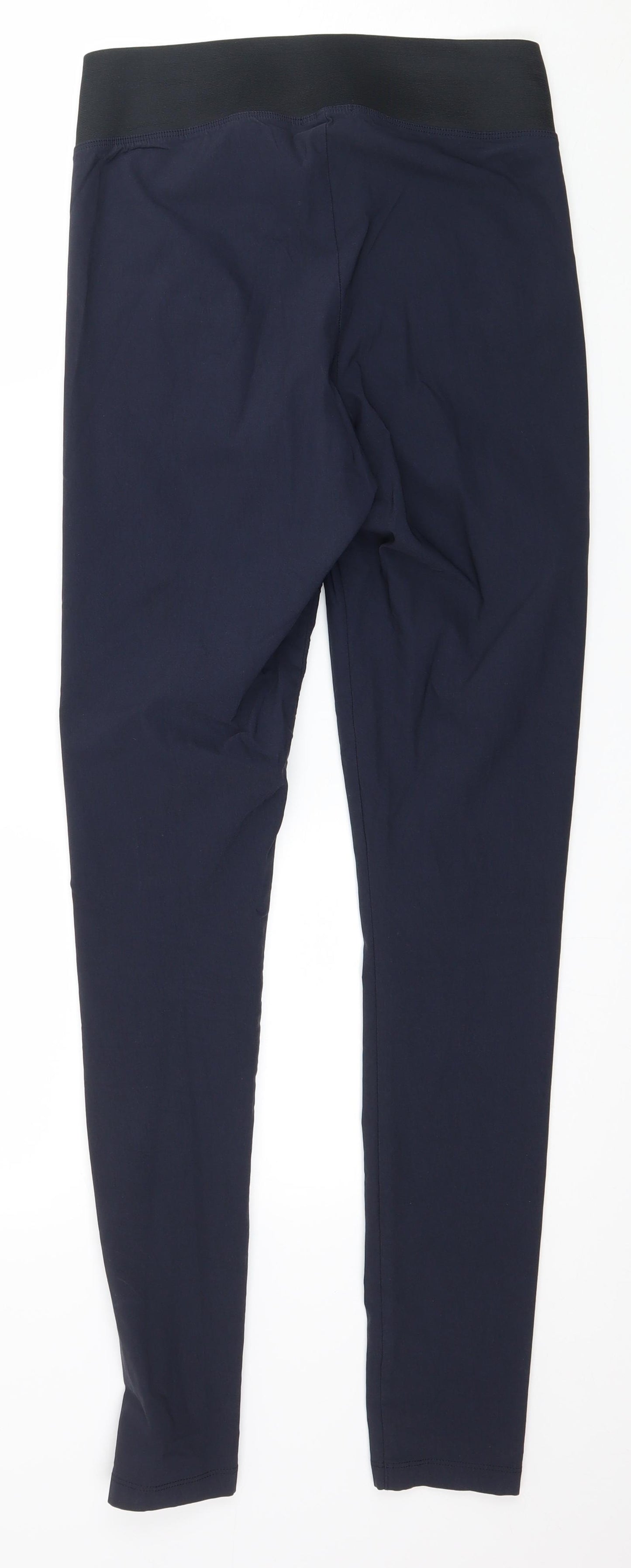 Tezenis Womens Blue  Jersey Capri Leggings Size 28 in L30 in