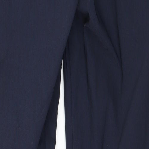 Tezenis Womens Blue  Jersey Capri Leggings Size 28 in L30 in