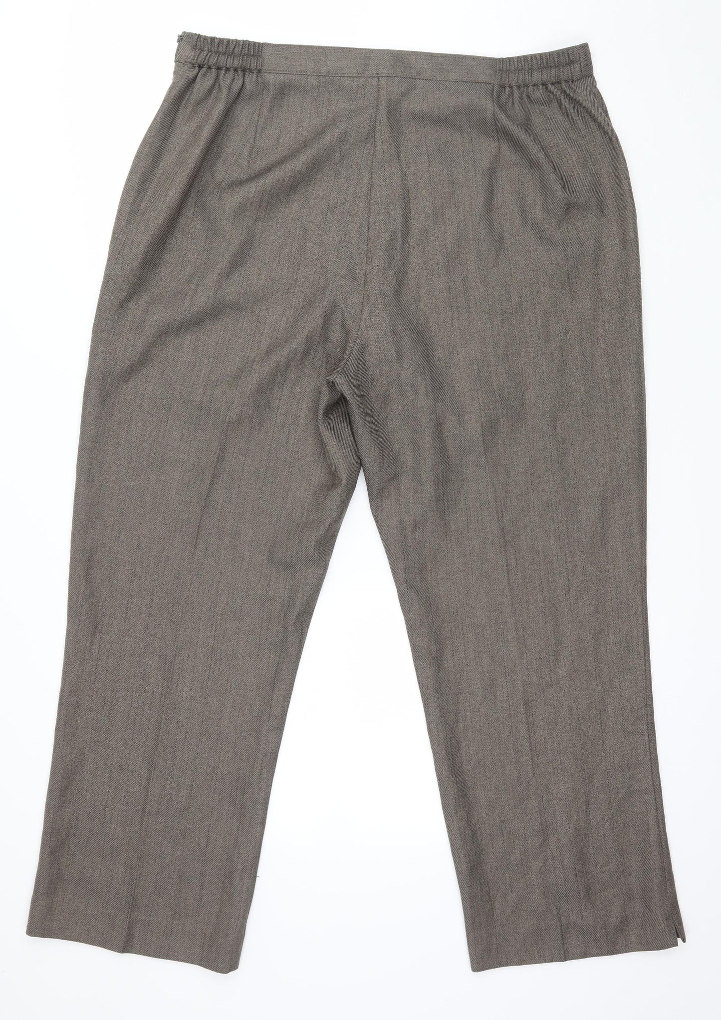 Bonmarché Womens Brown   Trousers  Size 18 L27 in