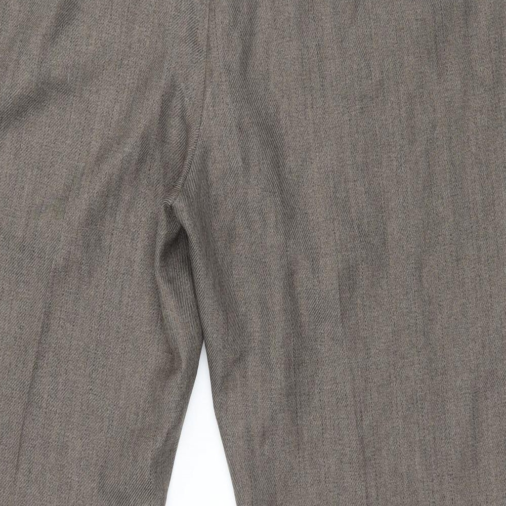 Bonmarché Womens Brown   Trousers  Size 18 L27 in