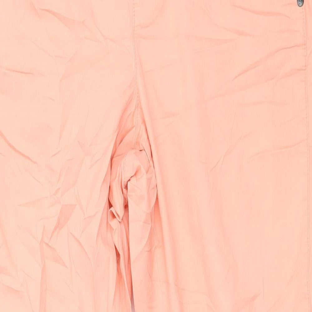 Marks and Spencer Womens Orange   Trousers  Size 14 L30 in