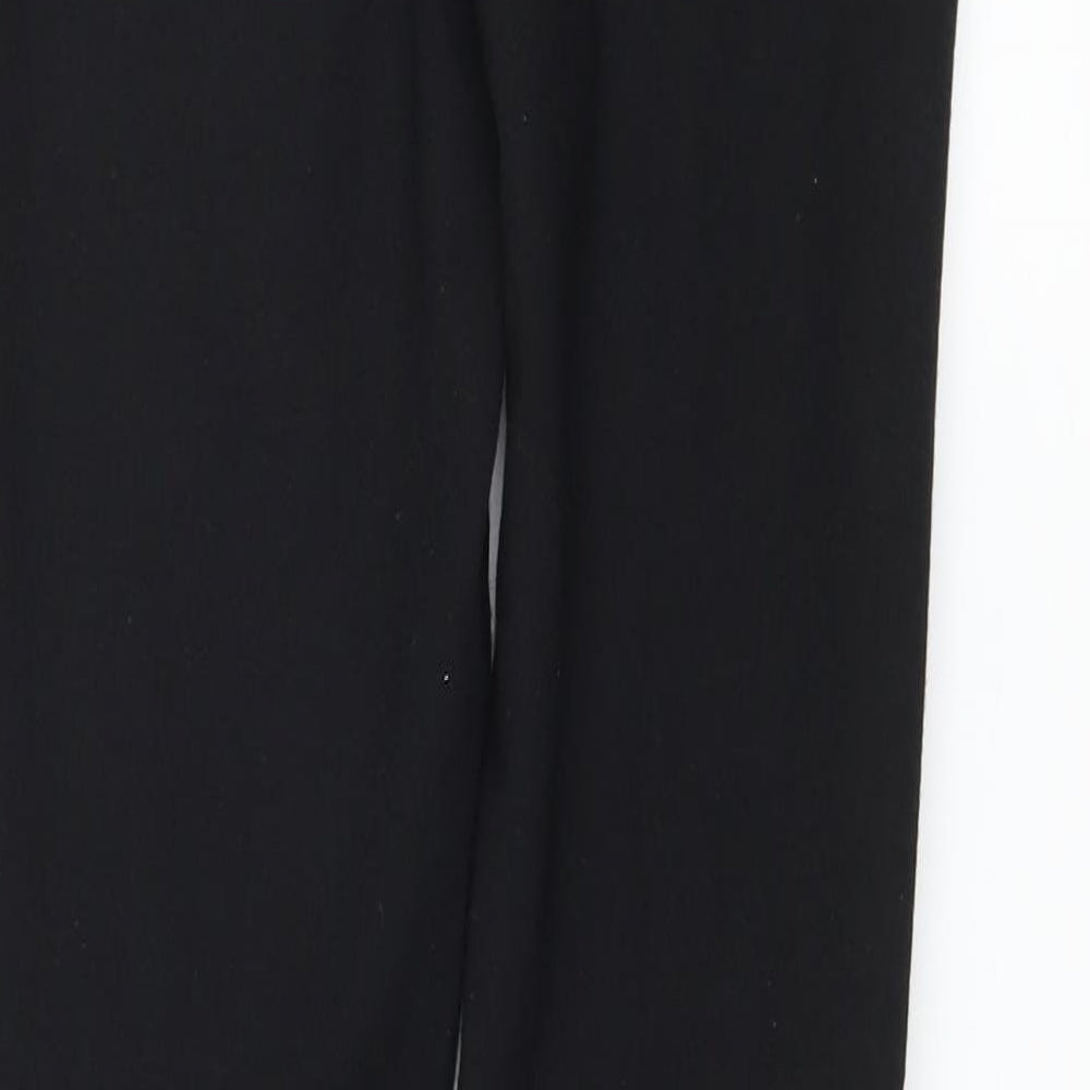 NEXT Womens Black  Jersey Capri Leggings Size 10 L27 in