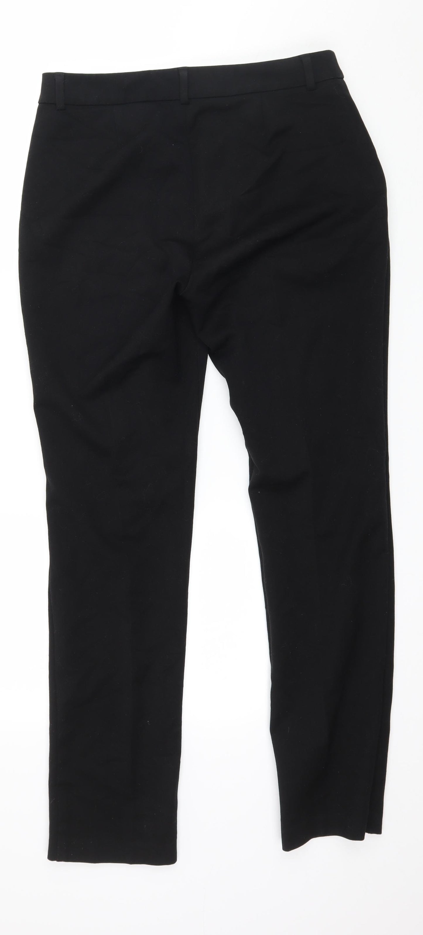 Marks and Spencer Womens Black   Trousers  Size 10 L30 in