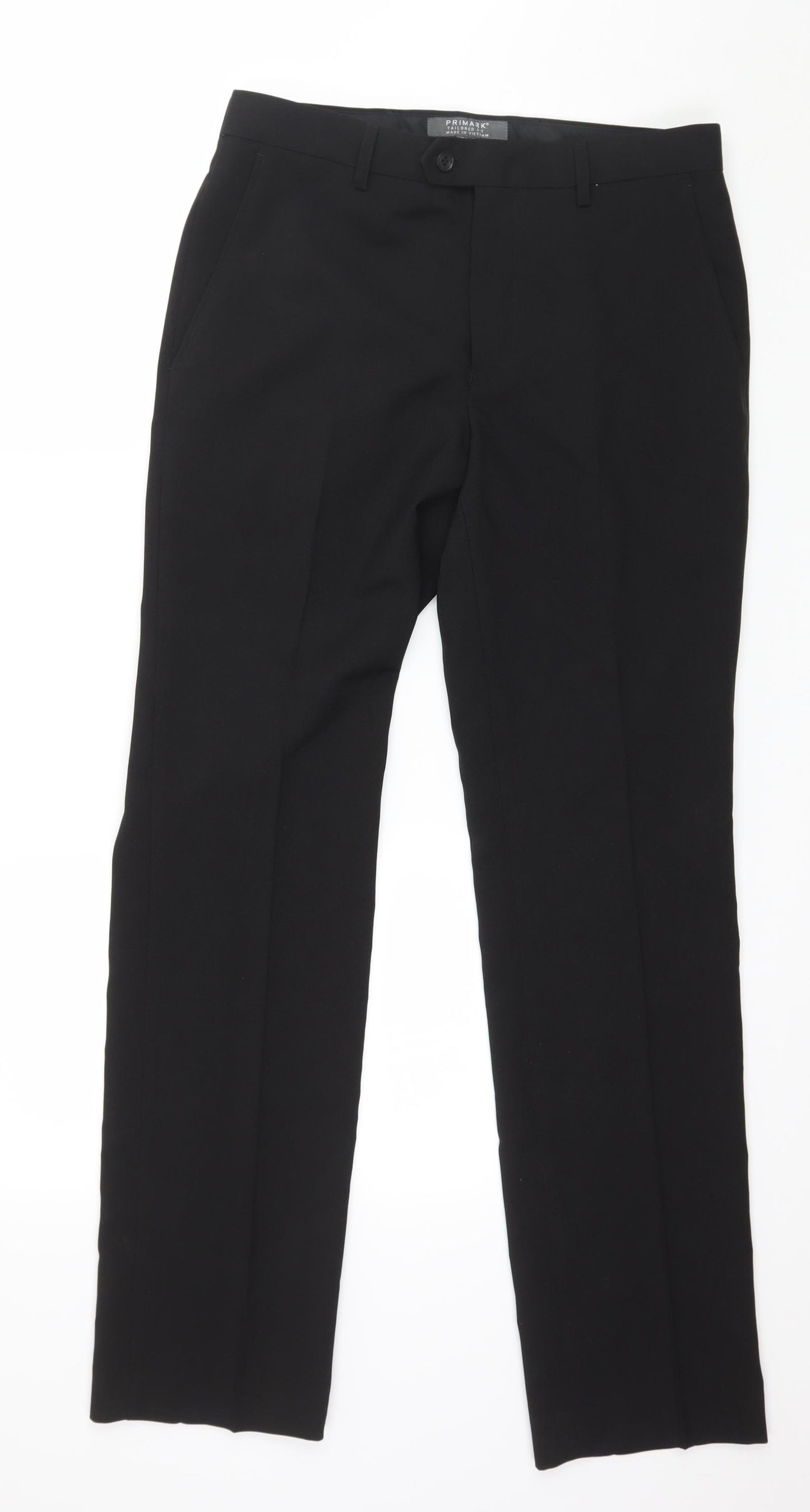 Primark Mens Black   Trousers  Size 30 in L30 in