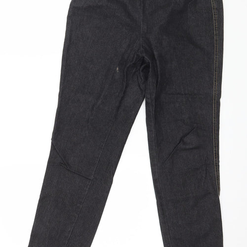 Preworn Womens Grey  Denim Jegging Jeans Size 10 L29 in