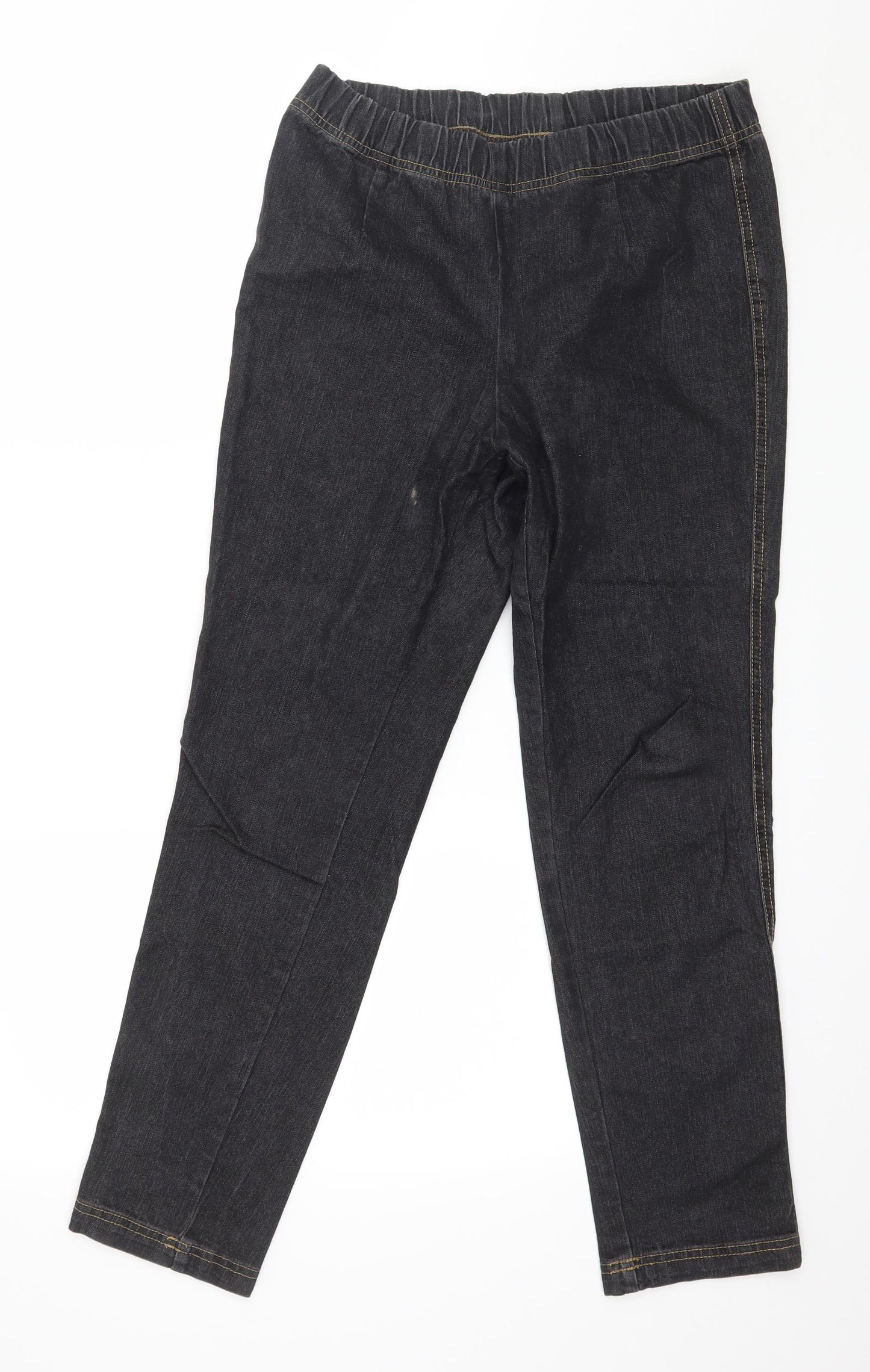 Preworn Womens Grey  Denim Jegging Jeans Size 10 L29 in