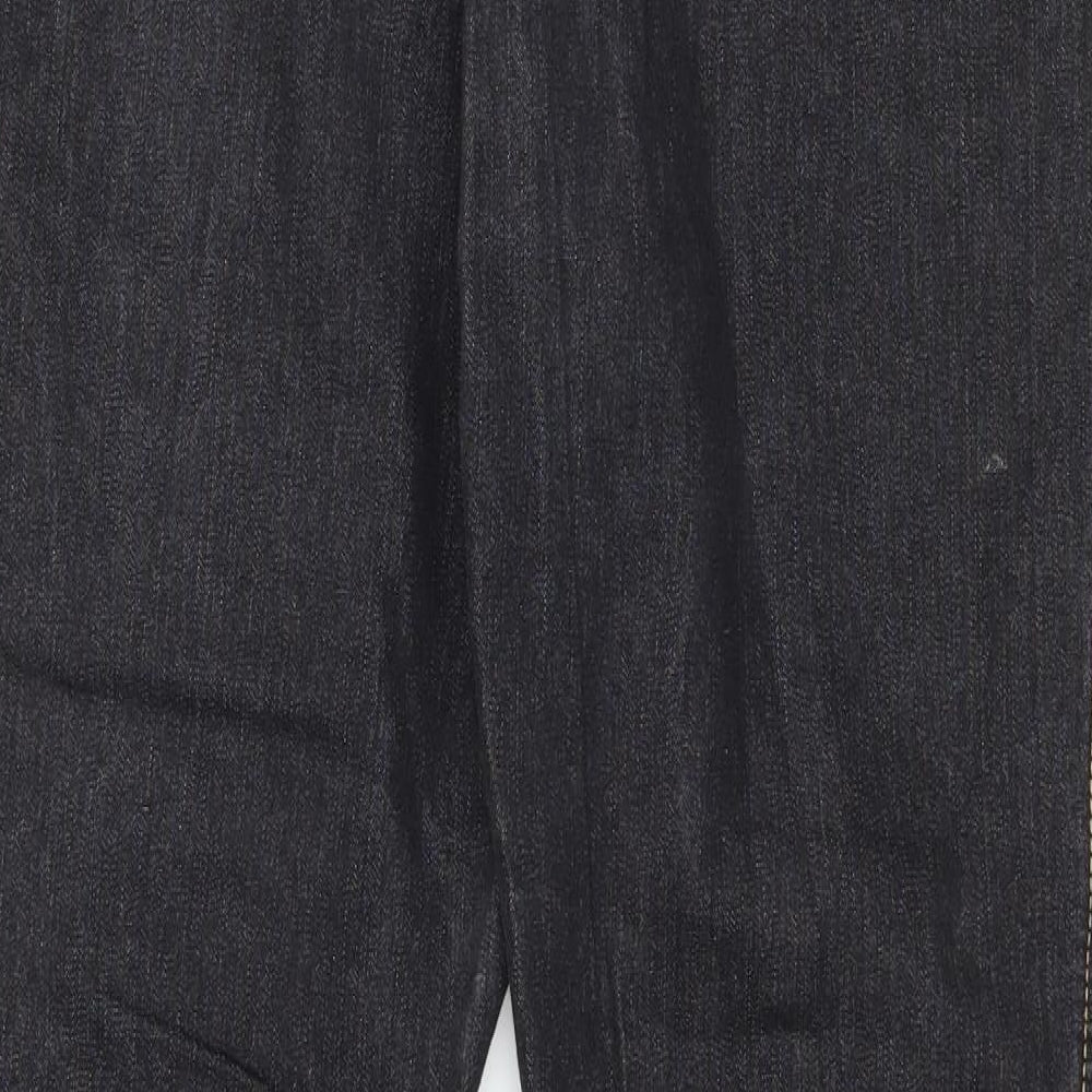 Preworn Womens Grey  Denim Jegging Jeans Size 10 L29 in