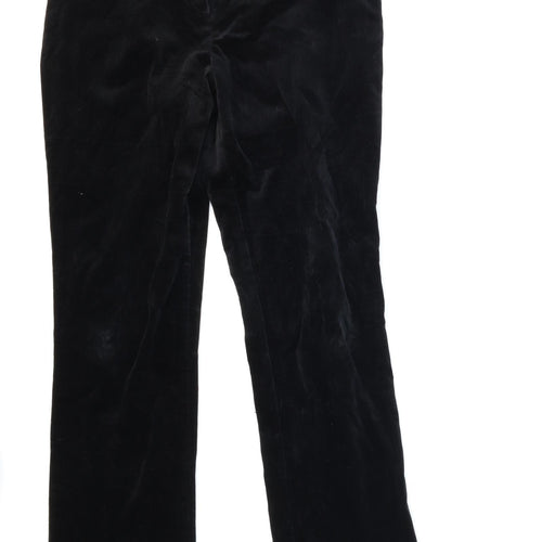 Marks and Spencer Womens Black   Trousers  Size 10 L30 in