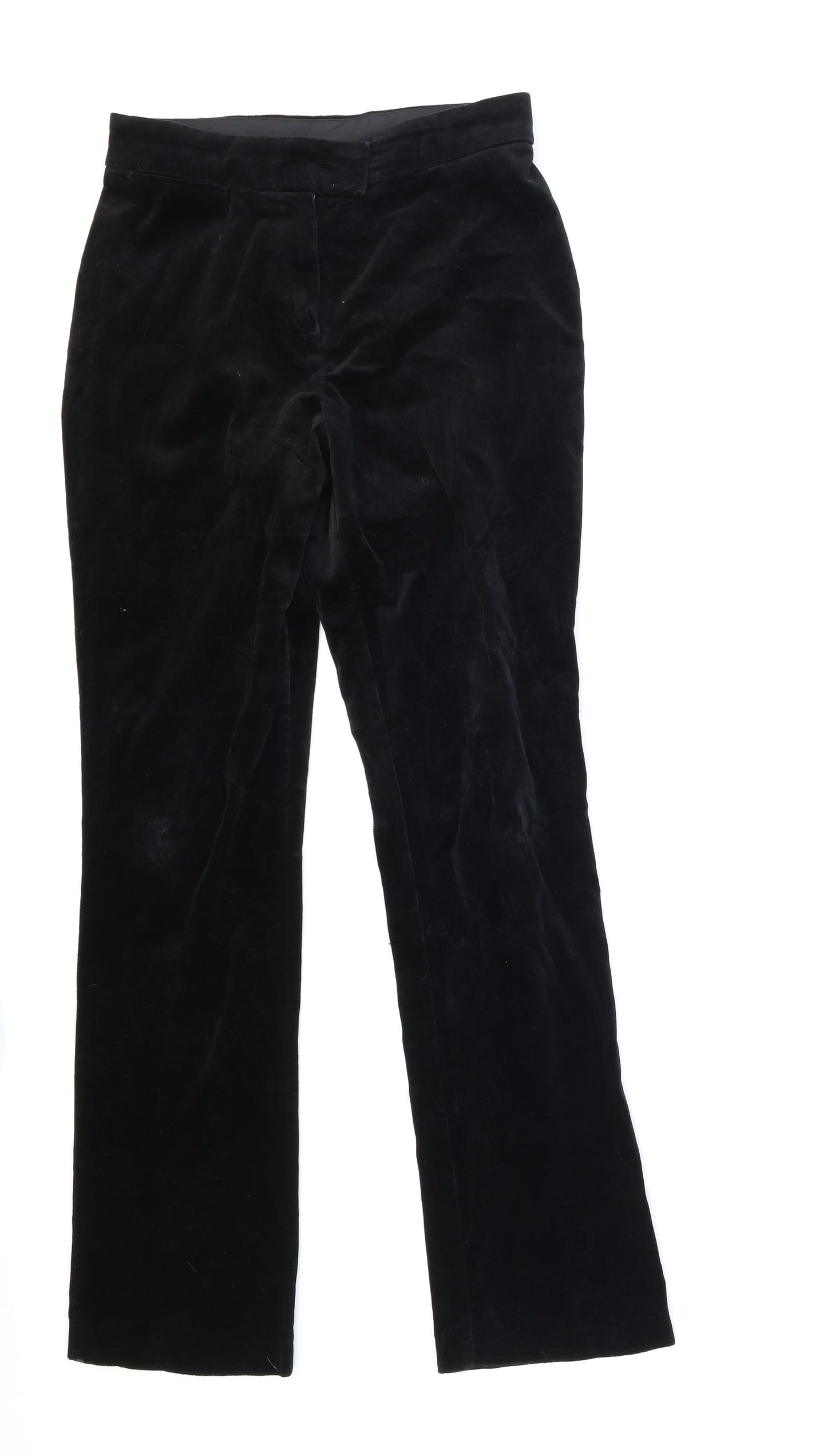 Marks and Spencer Womens Black   Trousers  Size 10 L30 in