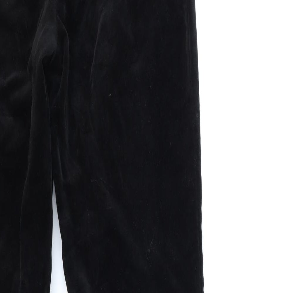 Marks and Spencer Womens Black   Trousers  Size 10 L30 in