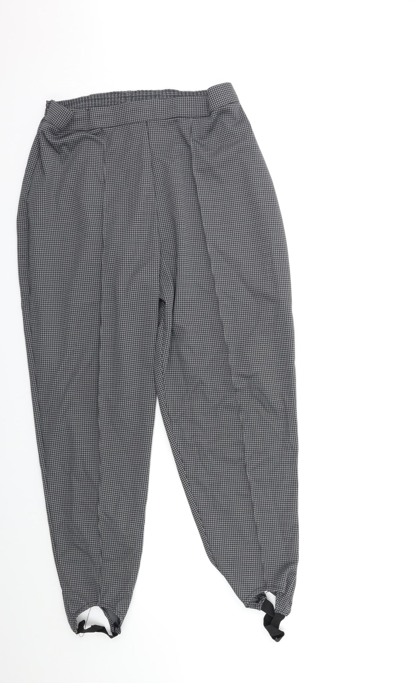 Preworn Womens Grey Check  Trousers  Size 20 L28 in