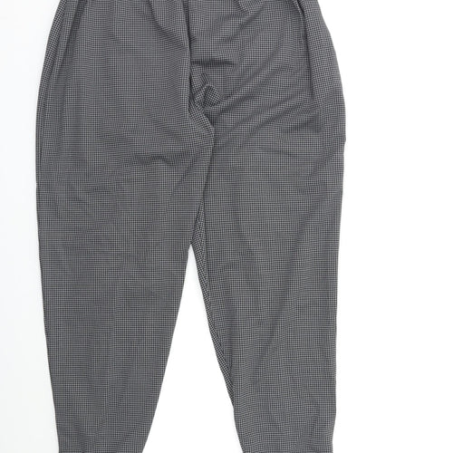 Preworn Womens Grey Check  Trousers  Size 20 L28 in