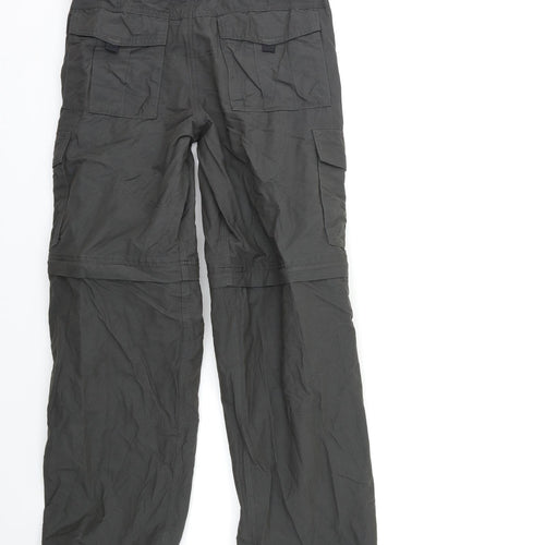 Marks and Spencer Mens Green   Cargo Trousers Size 32 in L31 in