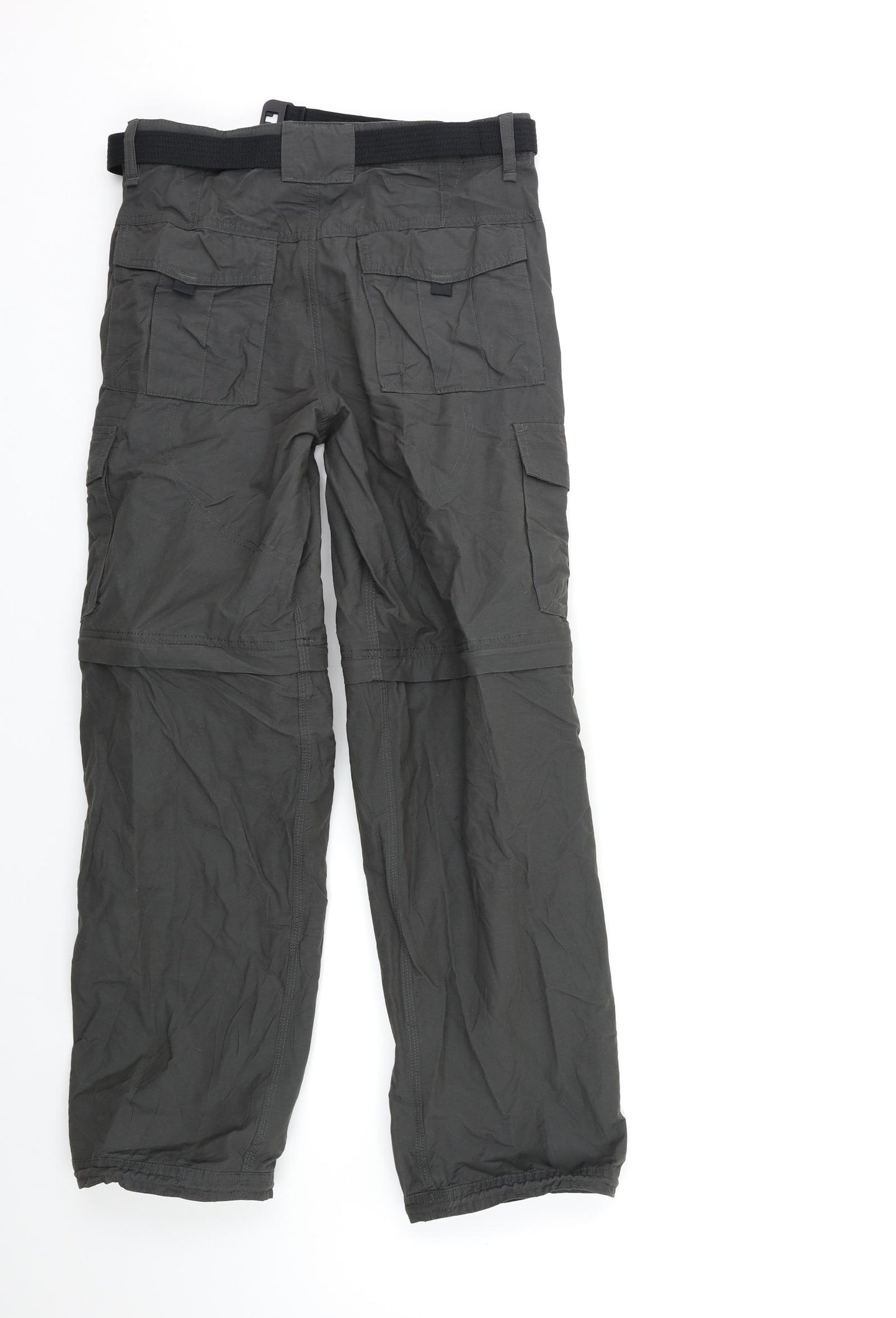 Marks and Spencer Mens Green   Cargo Trousers Size 32 in L31 in