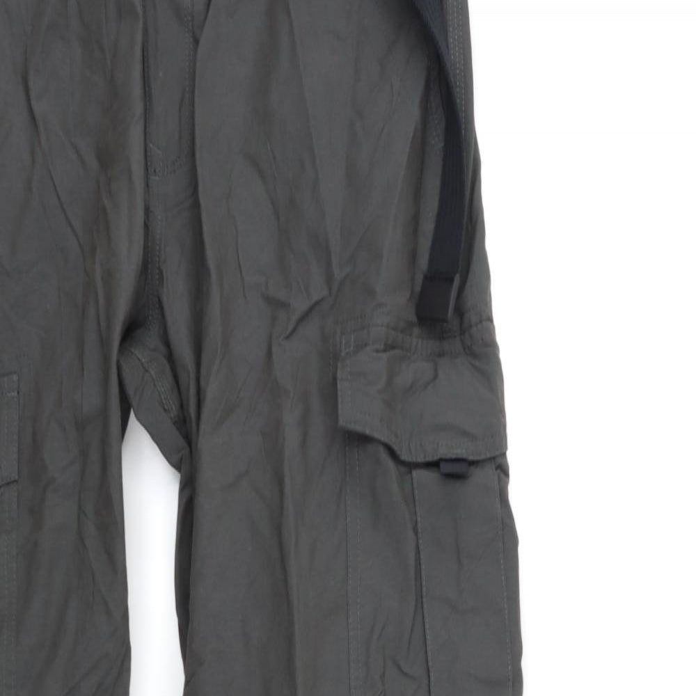 Marks and Spencer Mens Green   Cargo Trousers Size 32 in L31 in