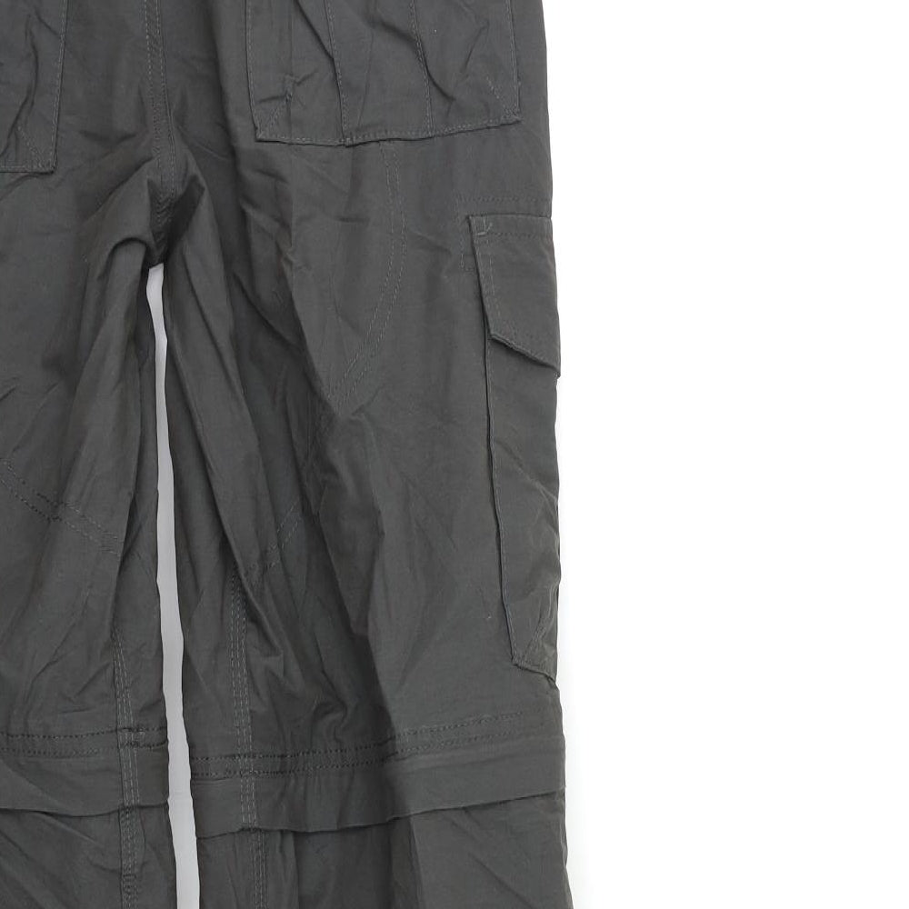 Marks and Spencer Mens Green   Cargo Trousers Size 32 in L31 in