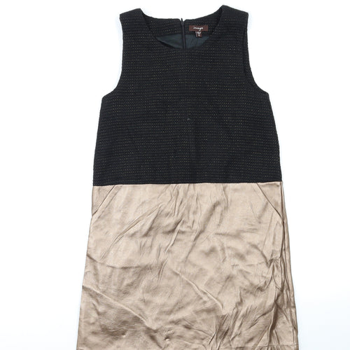 Imoga Womens Gold   Shift  Size 12