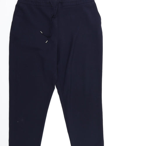 Debenhams Womens Blue   Trousers  Size 18 L28 in