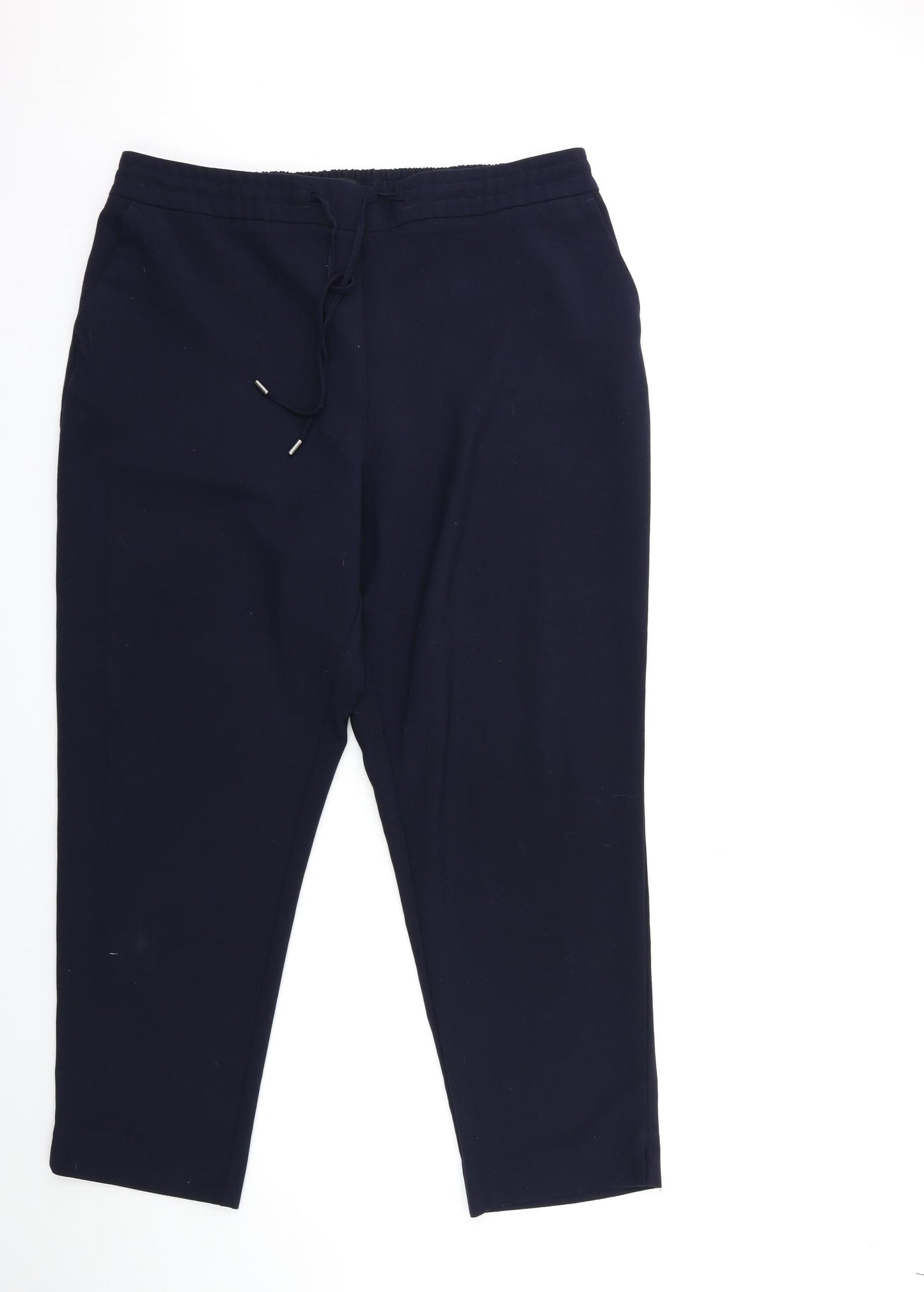 Debenhams Womens Blue   Trousers  Size 18 L28 in