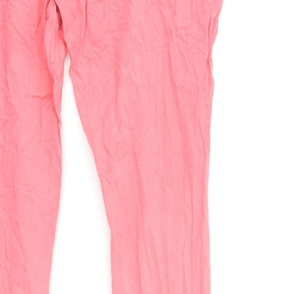 Preworn Womens Pink   Trousers  Size M L29 in