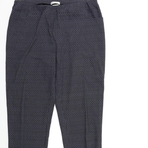 Mona Lisa Womens Grey Geometric  Trousers  Size 24 L28 in
