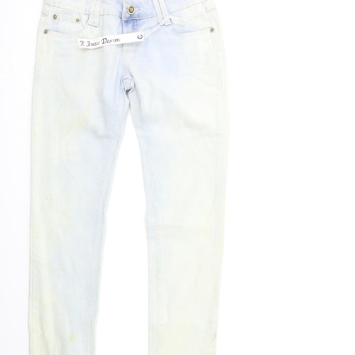 R. JONACO DENIM Womens Blue  Denim Skinny Jeans Size 10 L32 in
