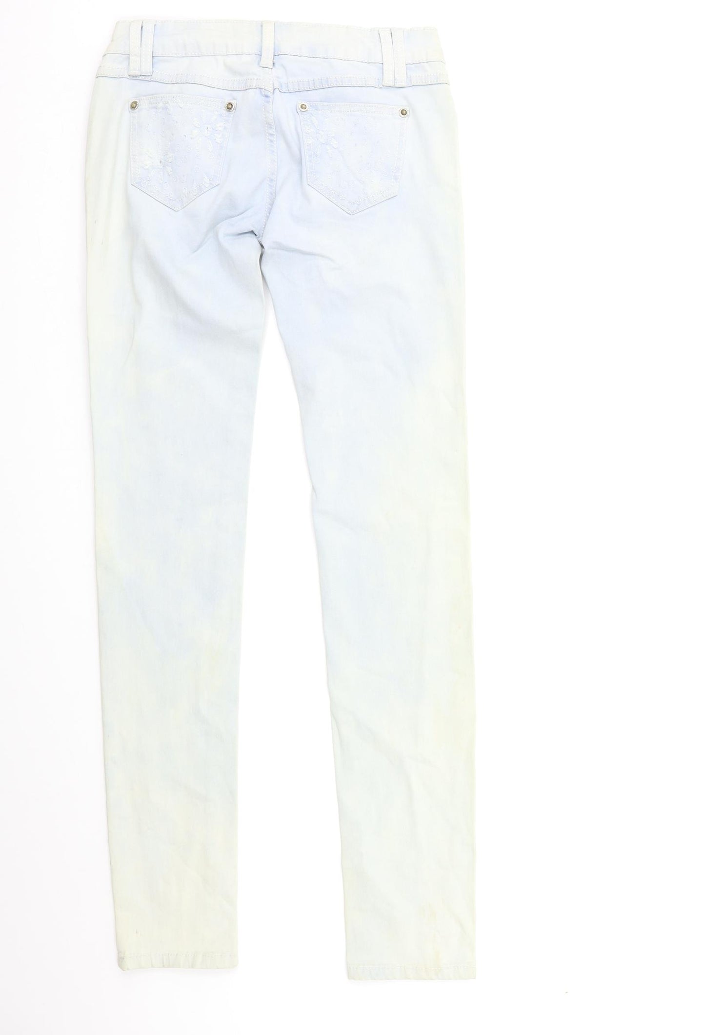 R. JONACO DENIM Womens Blue  Denim Skinny Jeans Size 10 L32 in