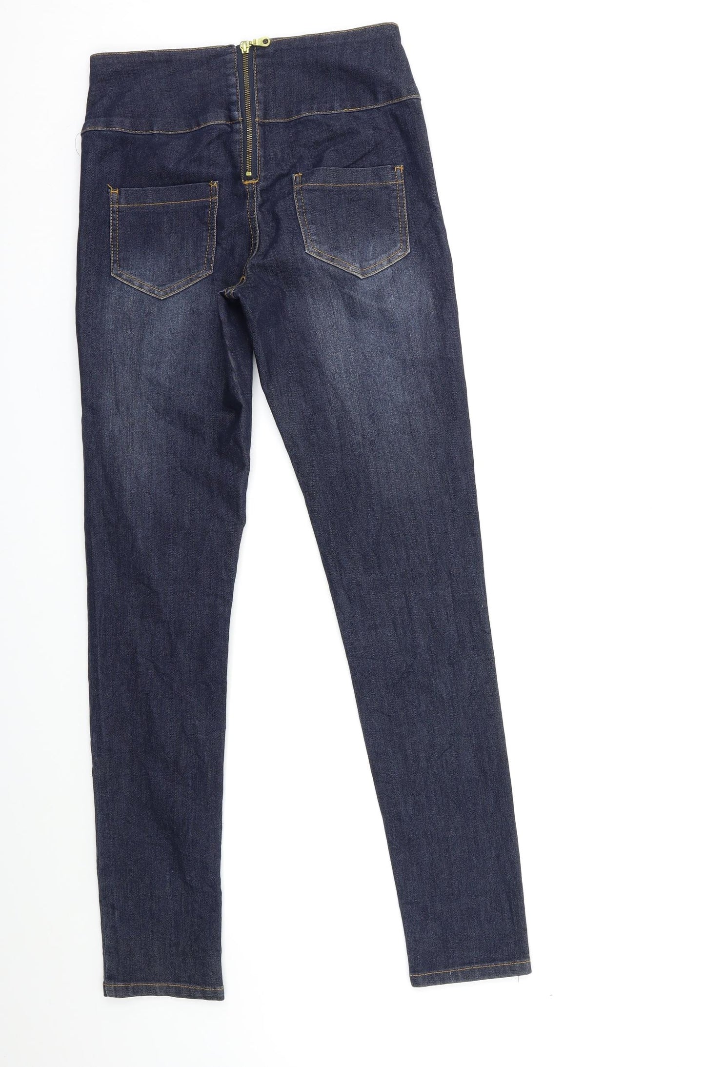 Pieces Womens Blue  Denim Skinny Jeans Size S L30 in