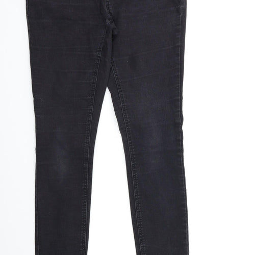 George Womens Black  Denim Skinny Jeans Size 10 L27 in