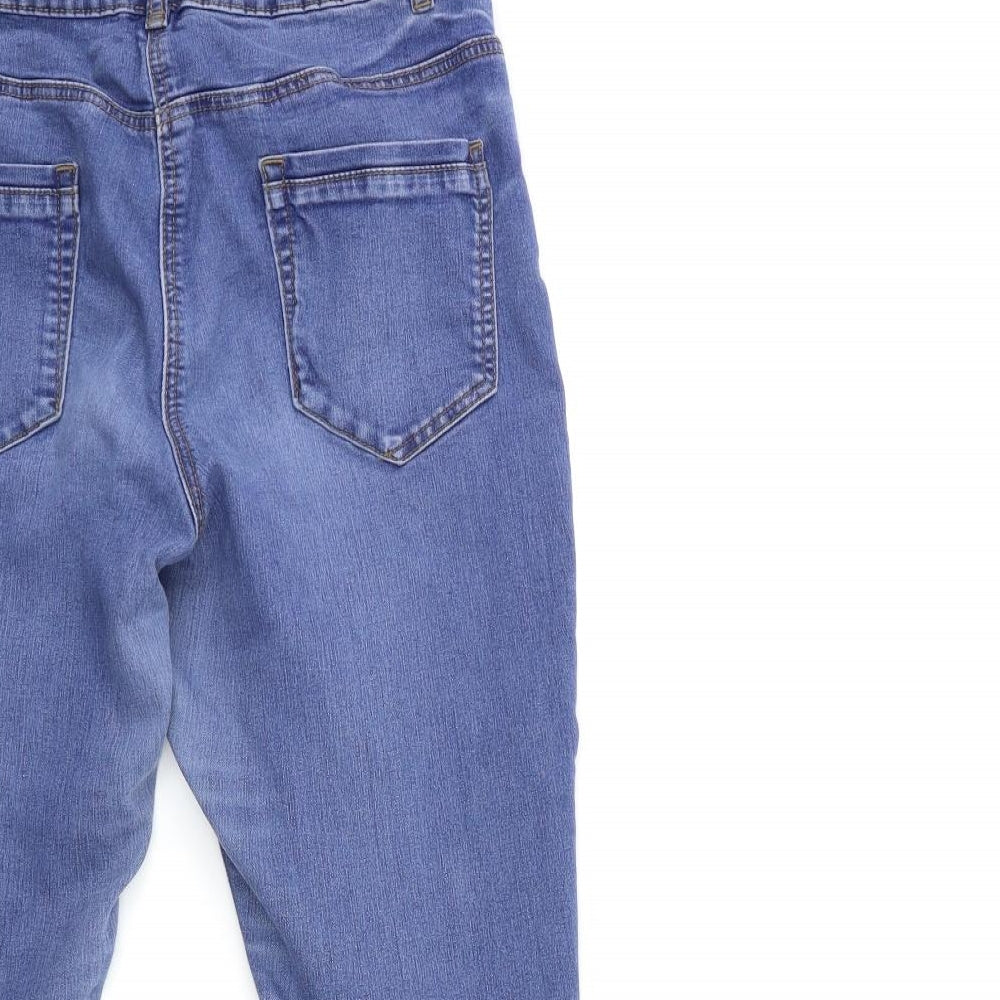 George Womens Blue  Denim Cropped Jeans Size 30 in L20 in