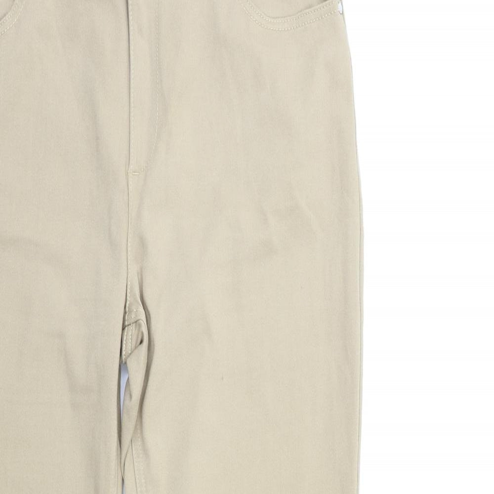 Marks and Spencer Womens Beige   Trousers  Size 16 L29 in