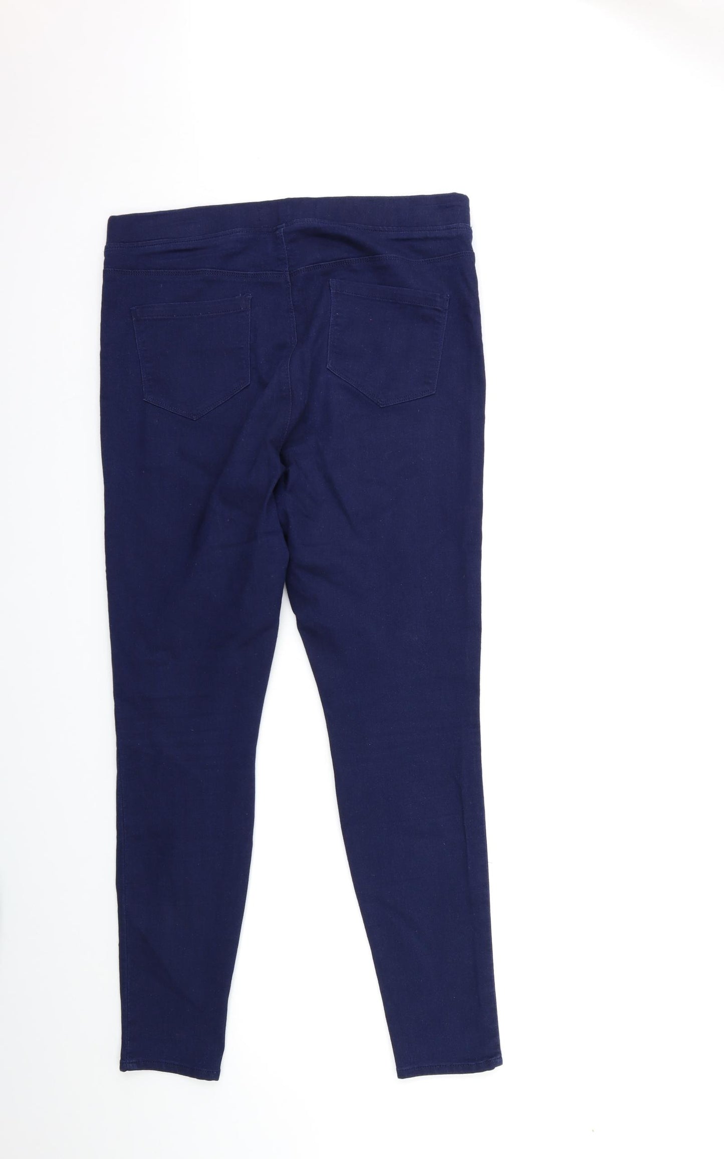 PEP&CO Womens Beige  Denim  Jeans Size 14 L29 in