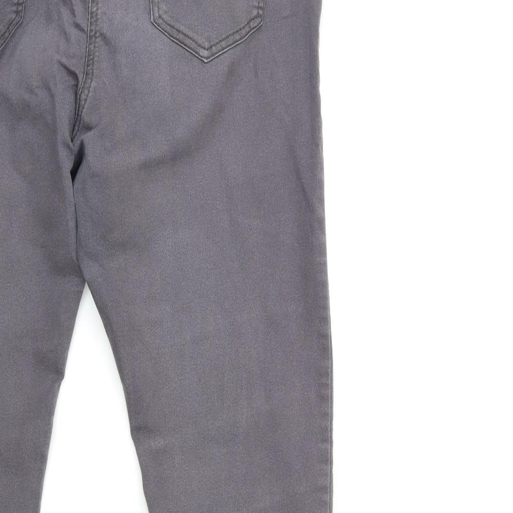 George Womens Grey   Skinny Jeans Size 14 L29 in