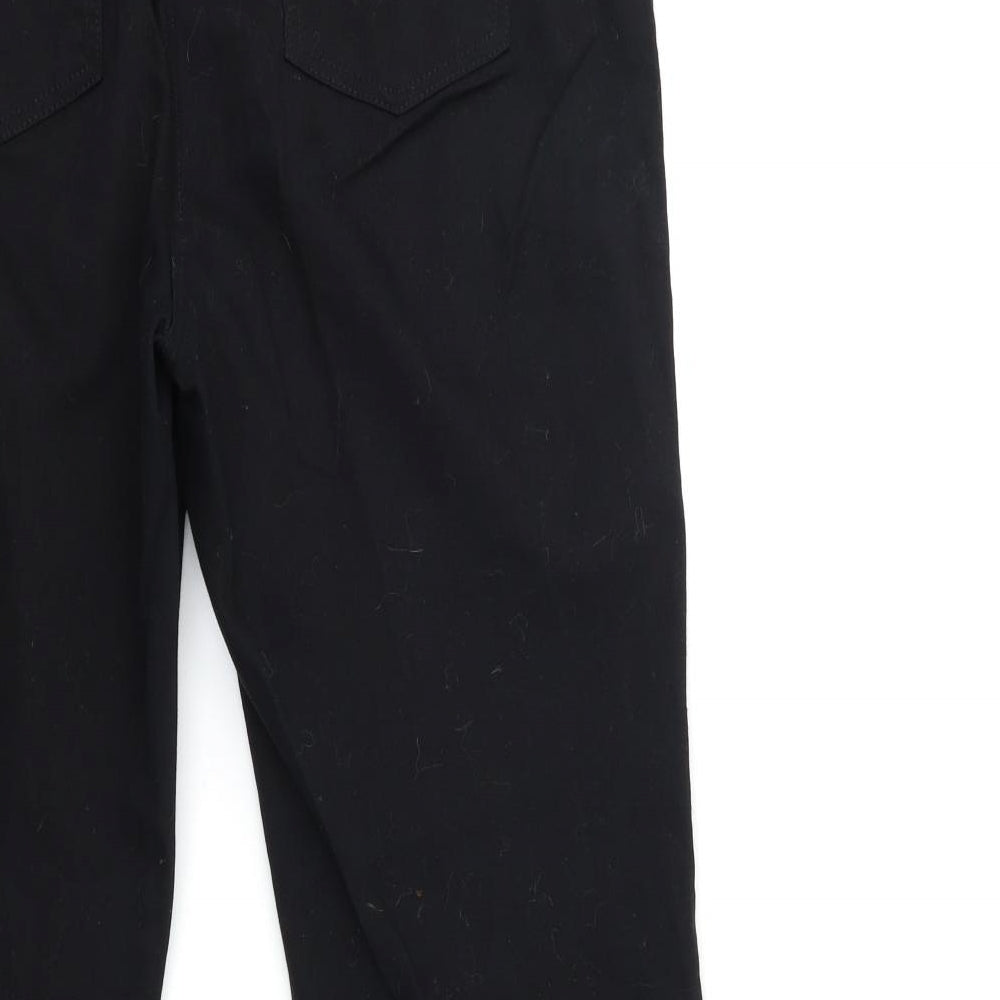 M&Co Womens Black  Denim Skinny Jeans Size 16 L30 in