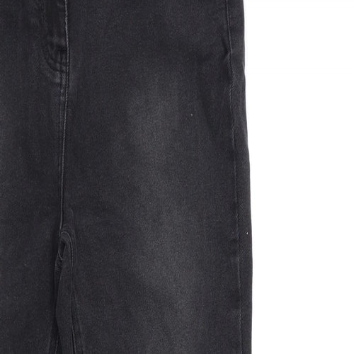 NEXT Womens Black  Denim Skinny Jeans Size 14 L29 in