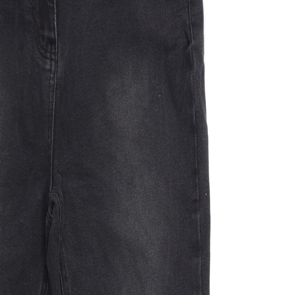 NEXT Womens Black  Denim Skinny Jeans Size 14 L29 in