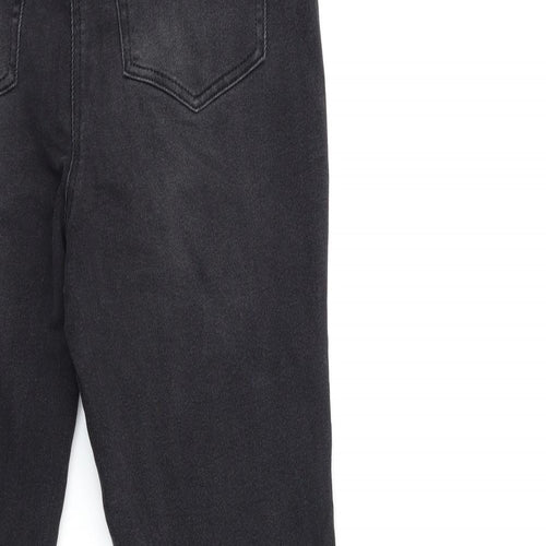 NEXT Womens Black  Denim Skinny Jeans Size 14 L29 in