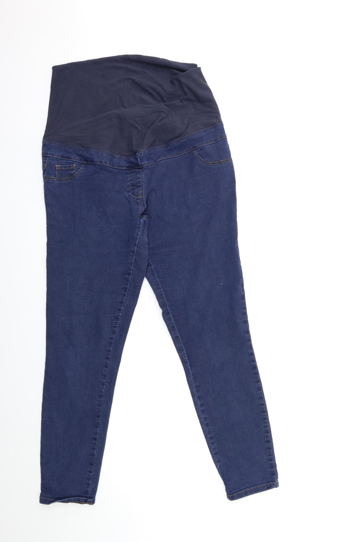 NEXT Womens Blue  Denim Skinny Jeans Size 12 L28 in