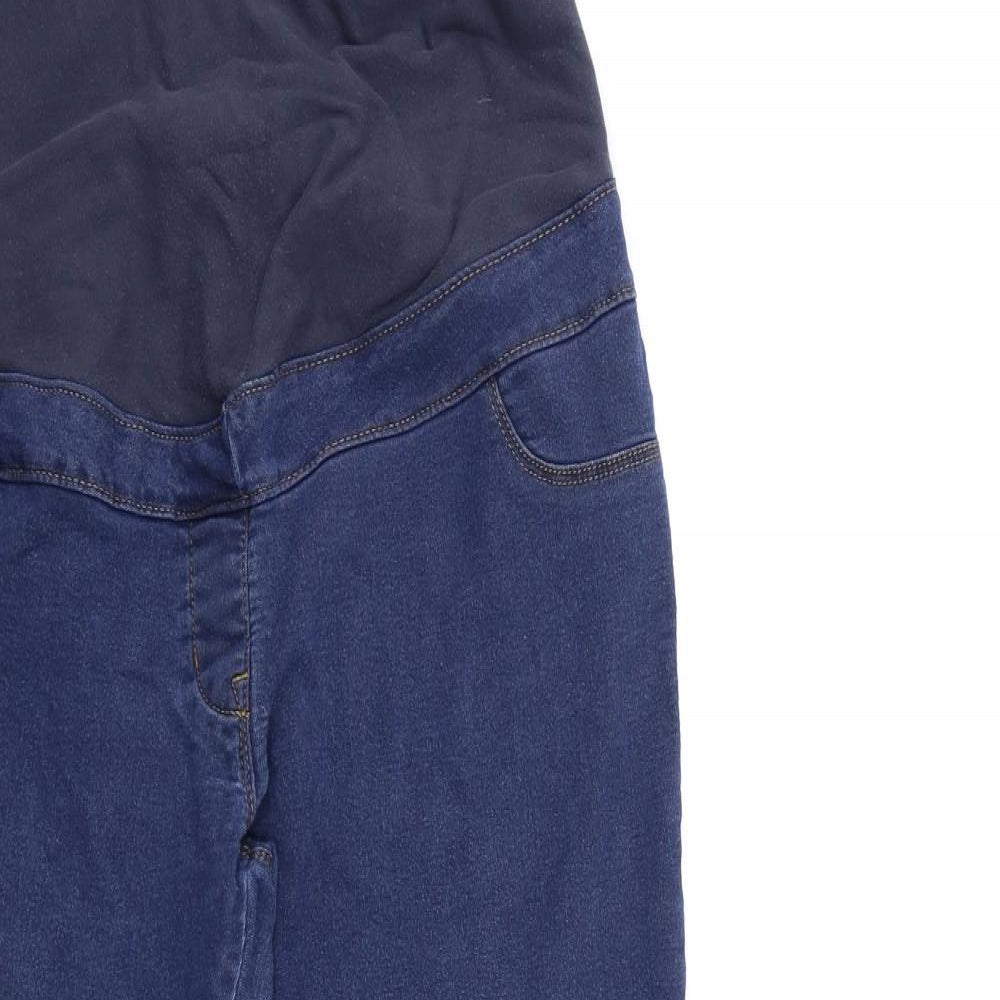 NEXT Womens Blue  Denim Skinny Jeans Size 12 L28 in