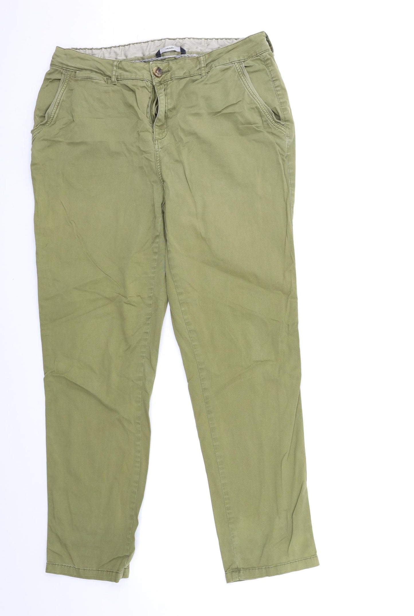 George Womens Green   Chino Trousers Size 14 L28 in