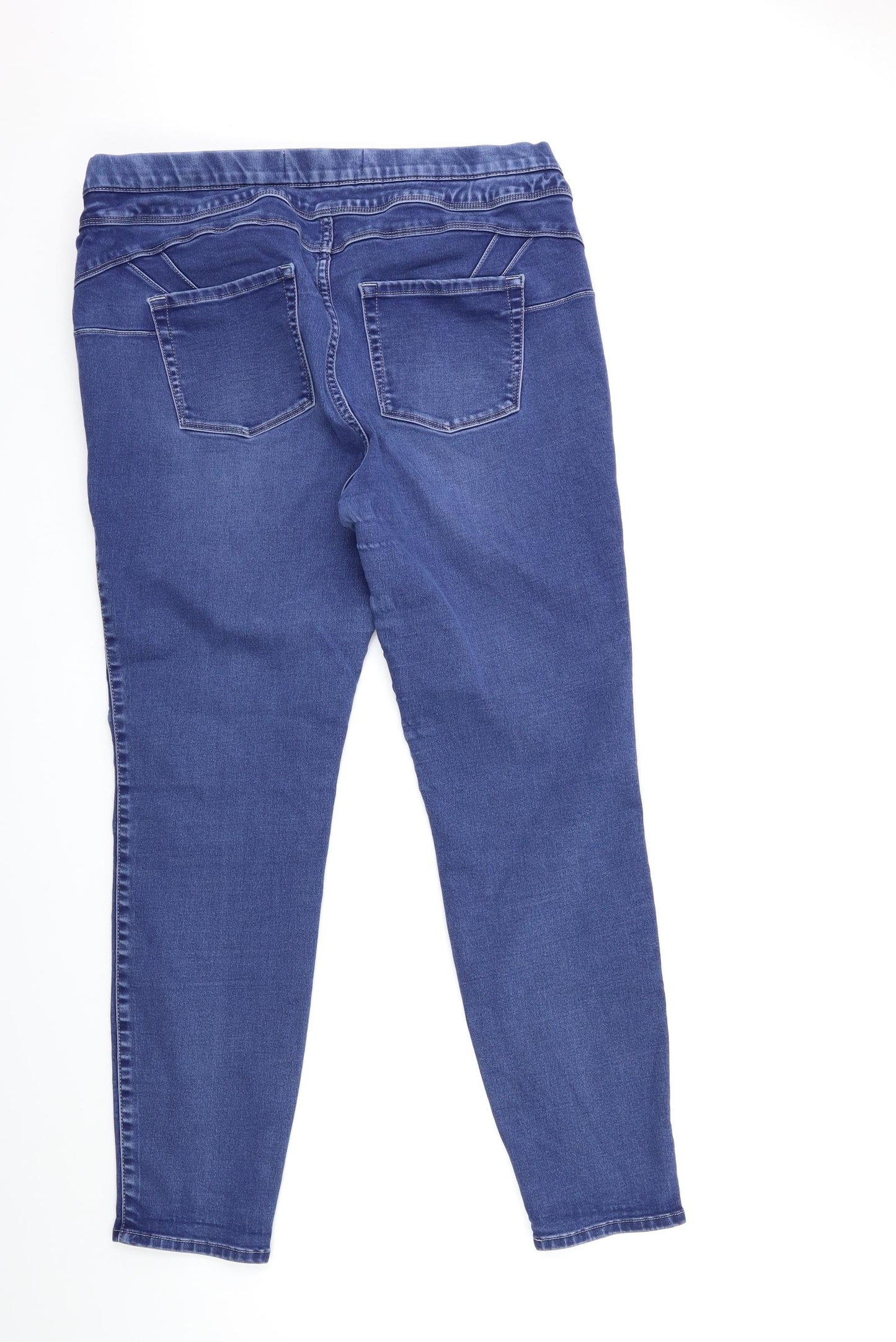 NEXT Womens Blue  Denim Jegging Jeans Size 18 L28 in