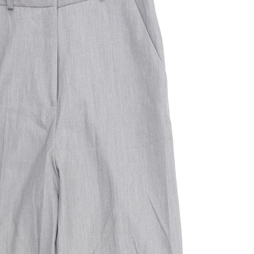 ASOS Womens Grey  Rayon Trousers  Size 8 L23 in